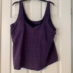 Women’s swimsuit top 26W plum